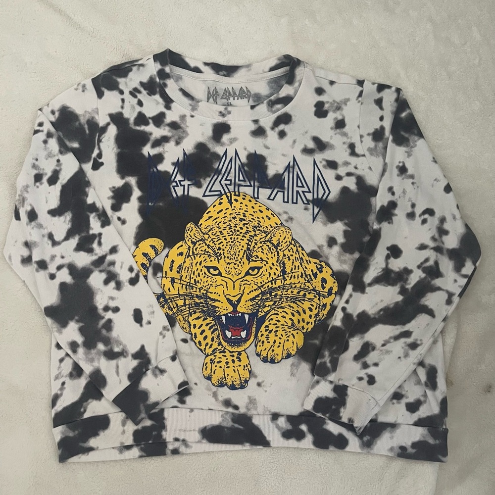 Kids Graphic Leopard Print Shirt